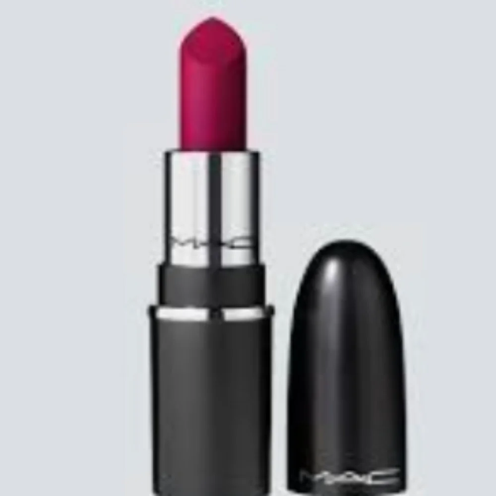 MAC Cosmetics Macximal Sleek Satin Lipstick In REBEL #819 New NIB Plum Pink Red
